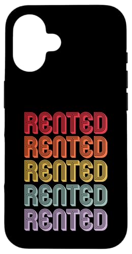 Vermietet Hülle für iPhone 16 Vermietet Hülle für iPhone 16 von Rented Apparel