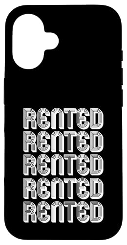 Vermietet Hülle für iPhone 16 Vermietet Hülle für iPhone 16 von Rented Apparel