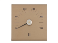 Entspannungs-Sauna-Thermometer, Aluminium, champagnerfarben von Rento