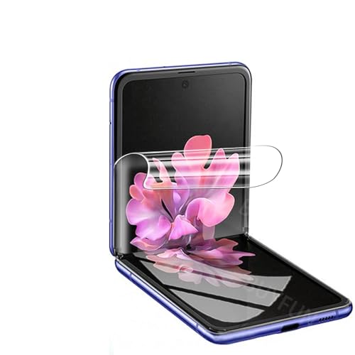 1 Set Hohe Empfindlichkeit Hydrogel Film für Samsung Galaxy Z Flip4 5G 6.7" Flip 4 Flexibel HD Clear Bildschirmschutz Explosionssicher Fingerabdrücke Entsperren Hydraulische Folie von Renwox