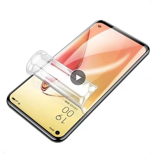2pcs Hohe Empfindlichkeit Hydrogel Film für Oppo Reno4 Lite 6.43" Flexibel HD Clear Bildschirmschutz Explosionssicher Fingerabdrücke Entsperren Hydraulische Folie von Renwox