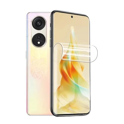 2pcs Hohe Empfindlichkeit Hydrogel Film für Oppo Reno8 Pro 5G 6.7" Reno 8 Pro Flexibel HD Clear Bildschirmschutz Explosionssicher Fingerabdrücke Entsperren Hydraulische Folie von Renwox
