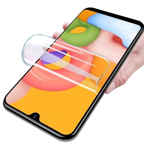 2pcs Hohe Empfindlichkeit Hydrogel Film für Samsung Galaxy A12 6.5" Flexibel HD Clear Bildschirmschutz Explosionssicher Fingerabdrücke Entsperren Hydraulische Folie von Renwox
