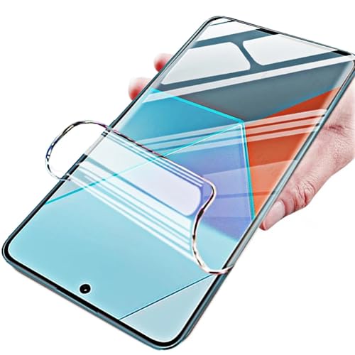 2pcs Hohe Empfindlichkeit Hydrogel Film für Xiaomi Redmi Note 13 4G 6.67" Flexibel HD Clear Bildschirmschutz Explosionssicher Fingerabdrücke Entsperren Hydraulische Folie von Renwox