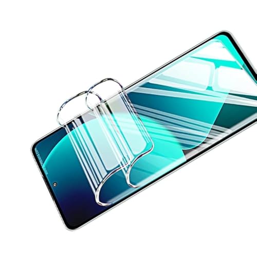 2pcs Hohe Empfindlichkeit Hydrogel Film für Xiaomi Redmi Note 13 Pro/Note 13 Pro+ Plus 5G 6.67" Flessibile HD Clear Protezione dello schermo Antiesplosione Sblocca impronte digitali von Renwox