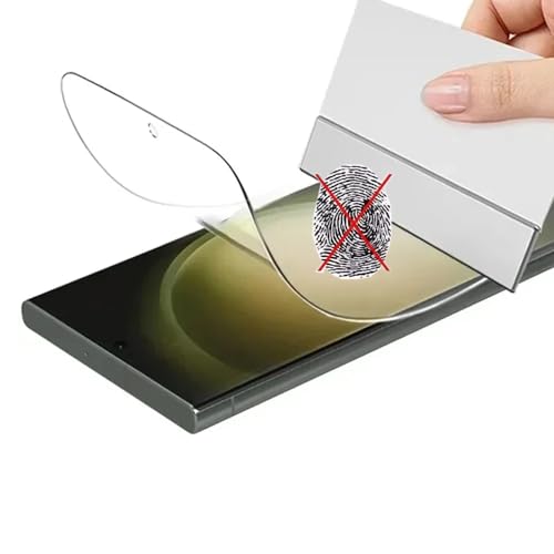 2pcs Matte Hydrogelfilm Anti-Fingerabdruck für Samsung Galaxy S23 5G 6.1" Flexible Anti-Glare Bildschirmschutz Explosionssicher Nicht gehärtete Glas Folie HD Clear von Renwox