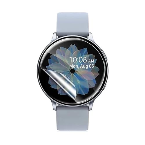 5pcs Hydrogelfolie Displayschutz für Samsung Galaxy Watch Active2 /1 40mm Flexibel HD Clear Bildschirmschutz TPU [Berührungsempfindlich] [Blasenfrei] Einfache Installation Kit von Renwox