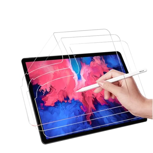 Papier Texture Tablet Displayschutz kompatibel mit Lenovo Tab P11 (2nd Gen) 11.5" Transparent Matte Hydrogelfolie, Ultradünn, Anti-Fingerabdruck, Anti-Reflexion von Renwox