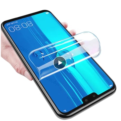 Renwox 2pcs Hohe Empfindlichkeit Hydrogel Film für Huawei P20 5.8" Flexibel HD Clear Bildschirmschutz Explosionssicher Fingerabdrücke Entsperren Hydraulische Folie von Renwox