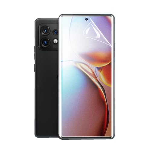 Renwox 2pcs Hohe Empfindlichkeit Hydrogel Film für Motorola Edge 30 Pro 5G 6.7" Flexibel HD Clear Bildschirmschutz Explosionssicher Fingerabdrücke Entsperren Hydraulische Folie von Renwox