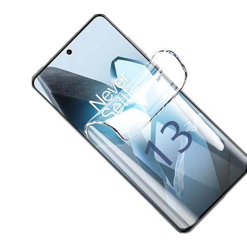 Renwox 2pcs Hohe Empfindlichkeit Hydrogel Film für OnePlus 13 5G 6.82" Flexibel HD Clear Bildschirmschutz Explosionssicher Fingerabdrücke Entsperren Hydraulische Folie von Renwox