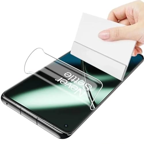 Renwox 2pcs Hohe Empfindlichkeit Hydrogel Film für OnePlus 9 Pro 5G 6.7" Flexibel HD Clear Bildschirmschutz Explosionssicher Fingerabdrücke Entsperren Hydraulische Folie von Renwox