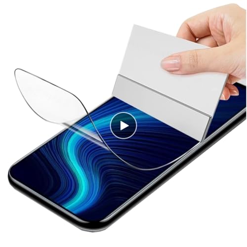 Renwox 2pcs Hohe Empfindlichkeit Hydrogel Film für Oppo Find X2 Neo 5G 6.5" Flexibel HD Clear Bildschirmschutz Explosionssicher Fingerabdrücke Entsperren Hydraulische Folie von Renwox