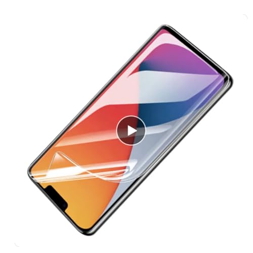 Renwox 2pcs Hohe Empfindlichkeit Hydrogel Film für iPhone 11 Pro Max 6.5" Flexibel HD Clear Bildschirmschutz Explosionssicher Fingerabdrücke Entsperren Hydraulische Folie von Renwox