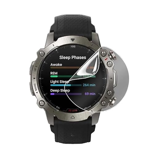 Renwox 5pcs Hydrogelfolie Displayschutz für Amazfit Balance 1.5" Smartwatch Flexibel HD Clear Bildschirmschutz TPU [Berührungsempfindlich] [Blasenfrei] Einfache Installation Kit von Renwox