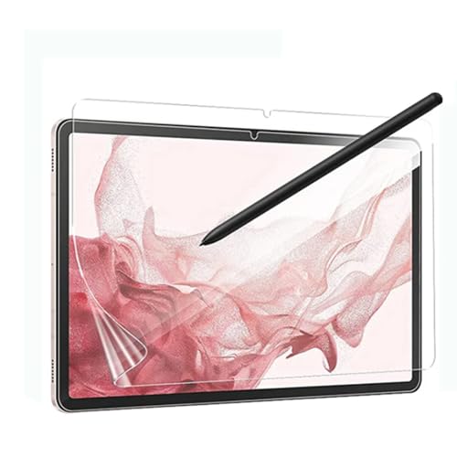 Renwox Papier Texture Tablet Displayschutz kompatibel mit Samsung Galaxy Tab S7+ / Tab S7 FE 12.4" S7 Plus Transparent Matte Hydrogelfolie, Ultradünn, Anti-Fingerabdruck, Anti-Reflexion von Renwox