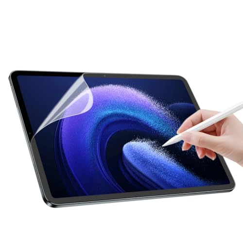 Renwox Papier Texture Tablet Displayschutz kompatibel mit Xiaomi Pad 6S Pro 12.4" 2024 Transparent Matte Hydrogelfolie, Ultradünn, Anti-Fingerabdruck, Anti-Reflexion von Renwox