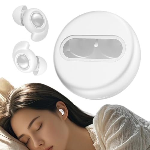 Schlafkopfhörer, Lärmunterbrechung Ohrhörer Schlafen - Snoring Ohrstöpsel Geräuschabbrechen - 5.3 Kopfhörer mit der drahtlosen schlafenden Ohrstöpsel mit 35 dB Reduktion für Flugzeugreisen, von Renywosi