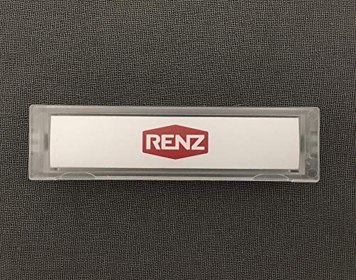 RENZ Namensschild 09 75x19,5mm RENZ Nummer 97-9-82259 (glasklar) von Renz
