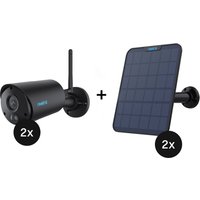 Reolink Argus Series B320 - 2er-Set + Reolink Solar Panel 2 - 2er-Set Reolink Argus Series B320 - 2er-Set + Reolink Solar Panel 2 - 2er-Set von Reolink