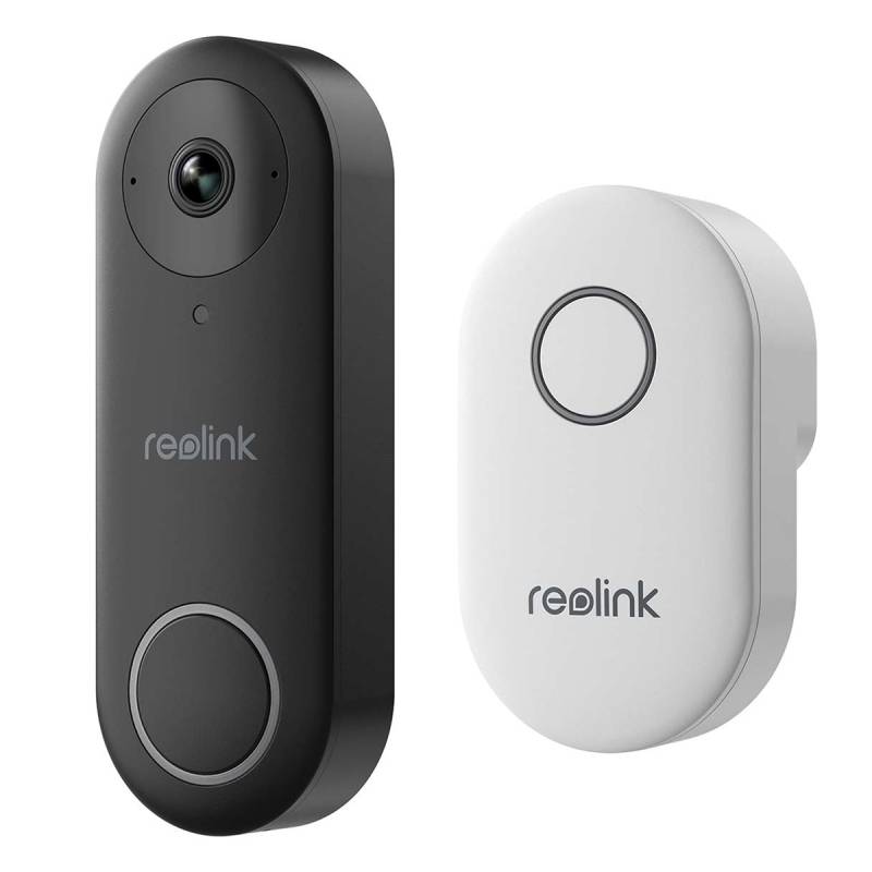 Reolink D340W WLAN Video-Türklingel mit Gong 5MP 2K+ (2560x1920), PoE, IP65-Wetterschutz, Nachtsicht, Personenerkennung von Reolink