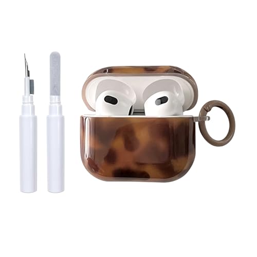 Reownest für Airpods Pro Hülle mit Reinigungsset Cute Aesthetic Amber Brown Muster Design Stoßfeste Schlüsselbund Abdeckung Soft Kopfhörer Handyhülle für Airpods Pro -Amber Reownest für Airpods Pro Hülle mit Reinigungsset Cute Aesthetic Amber Brown Muster Design Stoßfeste Schlüsselbund Abdeckung Soft Kopfhörer Handyhülle für Airpods Pro -Amber von Reownest