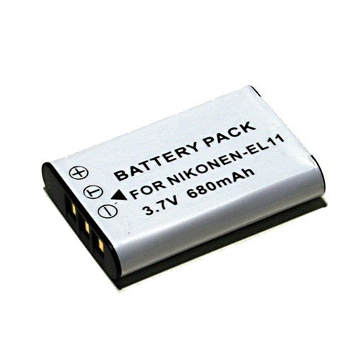 QUALITÄTS POWER Akku Accu Batterie für NIKON EN-EL11 von Replace