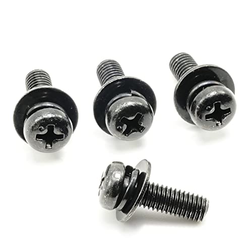 ReplacementScrews M5 x 16 mm Standschrauben für viele Sony-Fernseher – 4 Stück ReplacementScrews M5 x 16 mm Standschrauben für viele Sony-Fernseher – 4 Stück von ReplacementScrews
