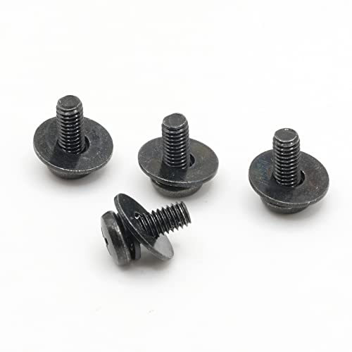ReplacementScrews VESA-kompatible M4 10 mm TV-/Monitor-Wandhalterungsschrauben für 75x75 mm und 100x100 mm Halterungen Metrische Schrauben und Unterlegscheiben zur Montage von TV- und Monitormarken ReplacementScrews VESA-kompatible M4 10 mm TV-/Monitor-Wandhalterungsschrauben für 75x75 mm und 100x100 mm Halterungen Metrische Schrauben und Unterlegscheiben zur Montage von TV- und Monitormarken von ReplacementScrews