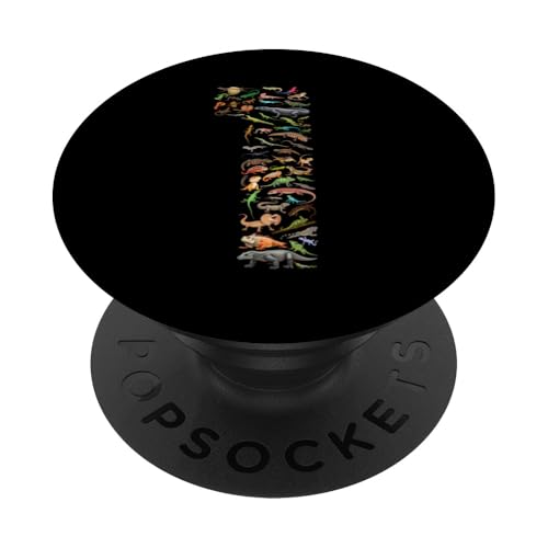 Echsen, Reptilien-Figuren, 1 Jahr, 1. Geburtstag, Nummer PopSockets Klebender PopGrip Echsen, Reptilien-Figuren, 1 Jahr, 1. Geburtstag, Nummer PopSockets Klebender PopGrip von Reptile Lizards Birthday Party For Kids