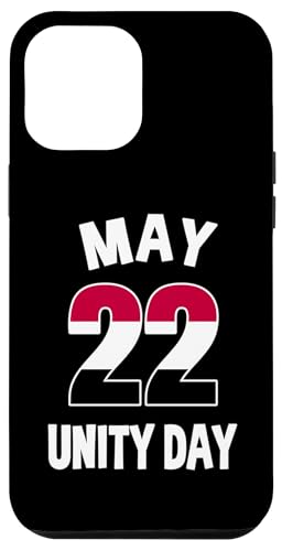 22. Mai Unity Day Jemen Jemenitische Vereinigung Hülle für iPhone 12 Pro Max von Republic Of Yemen Flag Designs Proud Yemeni Roots