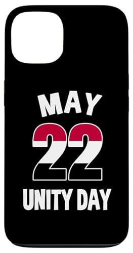 22. Mai Unity Day Jemen Jemenitische Vereinigung Hülle für iPhone 13 von Republic Of Yemen Flag Designs Proud Yemeni Roots