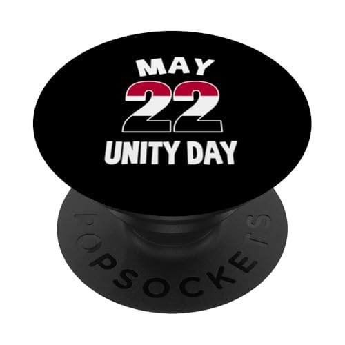 22. Mai Unity Day Jemen Jemenitische Vereinigung PopSockets Klebender PopGrip 22. Mai Unity Day Jemen Jemenitische Vereinigung PopSockets Klebender PopGrip von Republic Of Yemen Flag Designs Proud Yemeni Roots