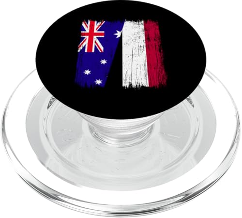 Australien, Jemen, halbe Flagge, australische jemenitische Vorfahren PopSockets PopGrip für MagSafe Australien, Jemen, halbe Flagge, australische jemenitische Vorfahren PopSockets PopGrip für MagSafe von Republic Of Yemen Flag Designs Proud Yemeni Roots