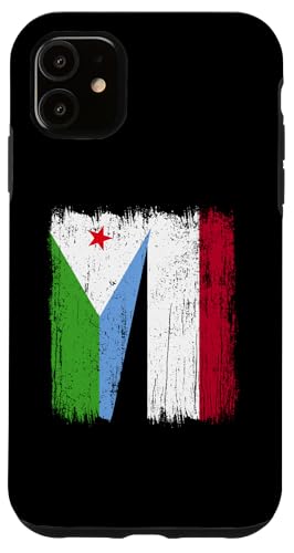 Dschibuti Jemen Halbflagge Dschibutis Jemenitische Vorfahren Hülle für iPhone 11 von Republic Of Yemen Flag Designs Proud Yemeni Roots