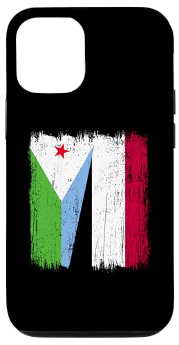 Dschibuti Jemen Halbflagge Dschibutis Jemenitische Vorfahren Hülle für iPhone 12/12 Pro von Republic Of Yemen Flag Designs Proud Yemeni Roots