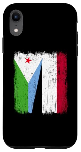 Dschibuti Jemen Halbflagge Dschibutis Jemenitische Vorfahren Hülle für iPhone XR von Republic Of Yemen Flag Designs Proud Yemeni Roots