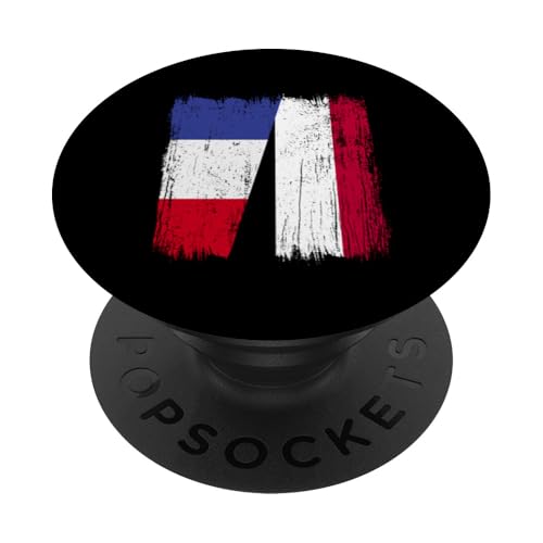 Frankreich Jemen Halbflagge Französisch Jemenitische Vorfahren PopSockets Klebender PopGrip von Republic Of Yemen Flag Designs Proud Yemeni Roots