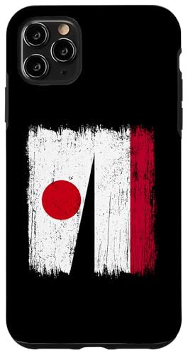 Japan Jemen Halbflagge Japanische Jemenitische Vorfahren Hülle für iPhone 11 Pro Max von Republic Of Yemen Flag Designs Proud Yemeni Roots
