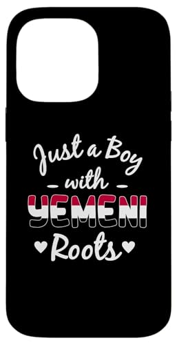 Just A Boy With Yemeni Boys Roots Jemen Heritage Hülle für iPhone 14 Pro Max Just A Boy With Yemeni Boys Roots Jemen Heritage Hülle für iPhone 14 Pro Max von Republic Of Yemen Flag Designs Proud Yemeni Roots