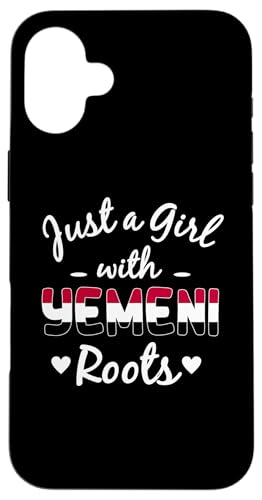 Just A Girl With Yemeni Girls Roots Jemen Heritage Hülle für iPhone 16 Plus Just A Girl With Yemeni Girls Roots Jemen Heritage Hülle für iPhone 16 Plus von Republic Of Yemen Flag Designs Proud Yemeni Roots