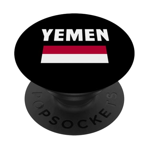 Pocket Wear Love Yemen Fan mit jemenitischer Flagge PopSockets Klebender PopGrip von Republic Of Yemen Flag Designs Proud Yemeni Roots