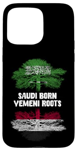 Saudi-geborene jemenitische Wurzeln Saudi-Arabien Jemen Erbe Hülle für iPhone 15 Pro Max Saudi-geborene jemenitische Wurzeln Saudi-Arabien Jemen Erbe Hülle für iPhone 15 Pro Max von Republic Of Yemen Flag Designs Proud Yemeni Roots