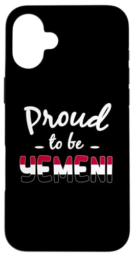 Stolz darauf, im Jemen geboren zu sein Hülle für iPhone 16 Plus von Republic Of Yemen Flag Designs Proud Yemeni Roots