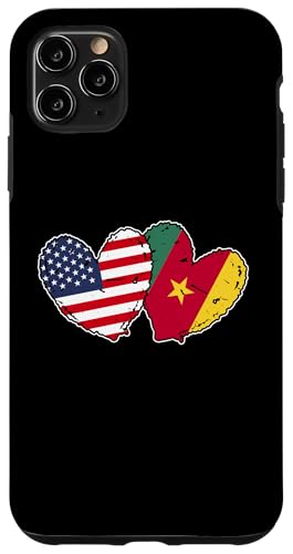 Amerika Kamerun Herz Flagge Amerikanische Kamerunische Freundschaft Hülle für iPhone 11 Pro Max Amerika Kamerun Herz Flagge Amerikanische Kamerunische Freundschaft Hülle für iPhone 11 Pro Max von Republic of Cameroon Flag Design Cameroonian Roots