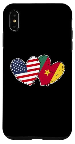 Amerika Kamerun Herz Flagge Amerikanische Kamerunische Freundschaft Hülle für iPhone XS Max Amerika Kamerun Herz Flagge Amerikanische Kamerunische Freundschaft Hülle für iPhone XS Max von Republic of Cameroon Flag Design Cameroonian Roots