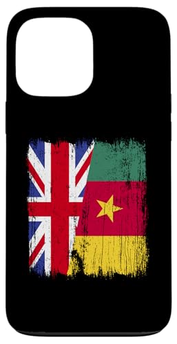 Britische Kamerun, halbe Flagge, britische kamerunische Vorfahren Hülle für iPhone 13 Pro Max Britische Kamerun, halbe Flagge, britische kamerunische Vorfahren Hülle für iPhone 13 Pro Max von Republic of Cameroon Flag Design Cameroonian Roots
