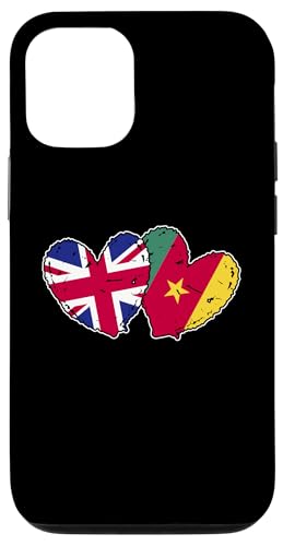 Britische Kamerun-Flagge in Herzform, britisch-kamerunische Freundschaft Hülle für iPhone 12/12 Pro Britische Kamerun-Flagge in Herzform, britisch-kamerunische Freundschaft Hülle für iPhone 12/12 Pro von Republic of Cameroon Flag Design Cameroonian Roots