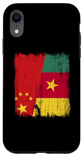 China, Kamerun, halbe Flagge, chinesische kamerunische Vorfahren Hülle für iPhone XR China, Kamerun, halbe Flagge, chinesische kamerunische Vorfahren Hülle für iPhone XR von Republic of Cameroon Flag Design Cameroonian Roots