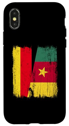 Deutschland Kamerun Halbflagge Deutsche Kamerunische Vorfahren Hülle für iPhone X/XS Deutschland Kamerun Halbflagge Deutsche Kamerunische Vorfahren Hülle für iPhone X/XS von Republic of Cameroon Flag Design Cameroonian Roots